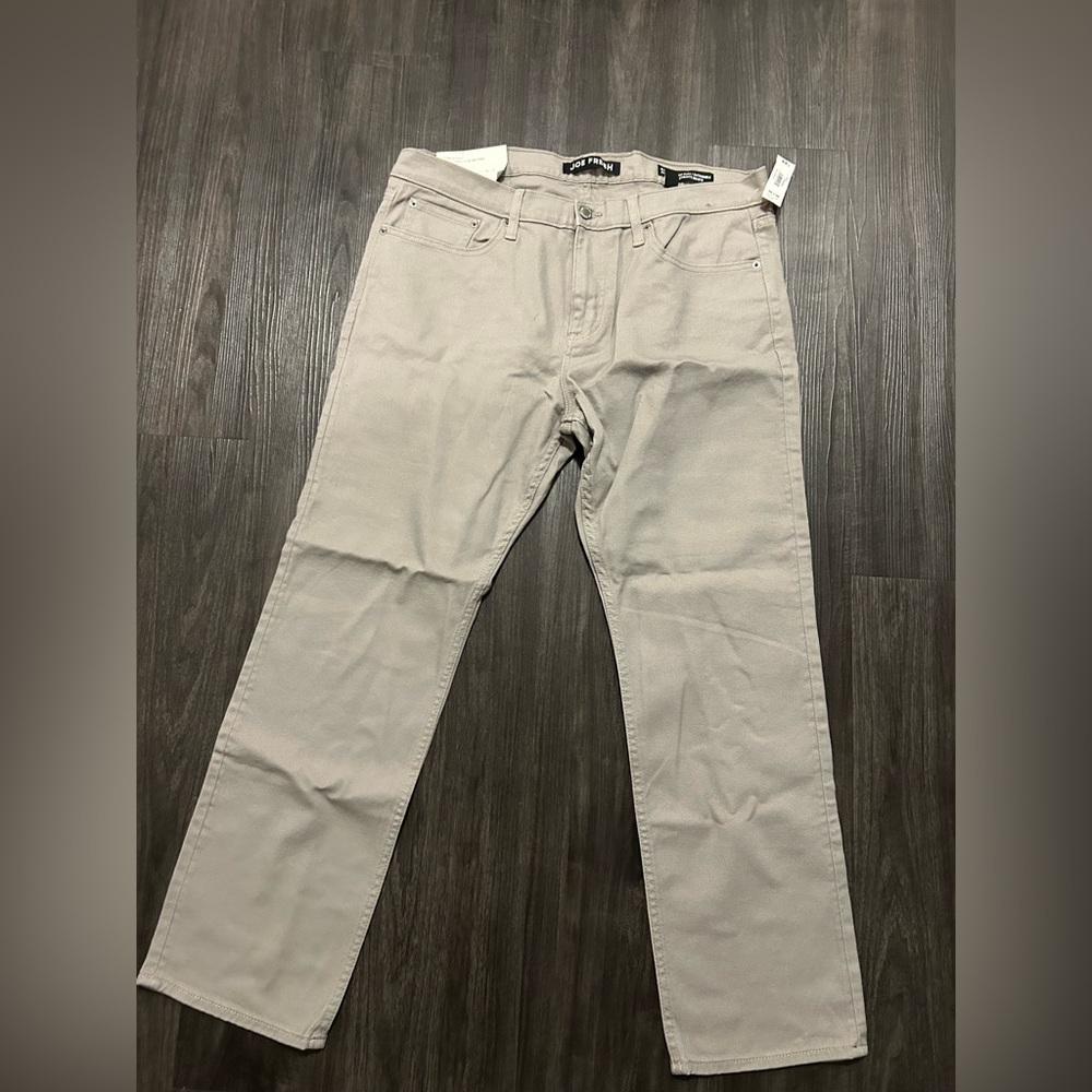 Joe Fresh Men's Straight Jeans - Light Gray